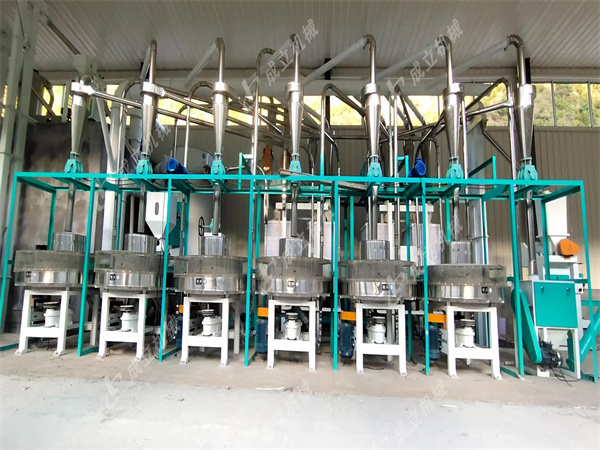 15噸級石磨面粉機(jī) 15噸級石磨面粉機(jī)